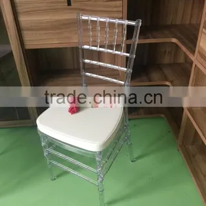 Discount Factory Price Clear Wedding Tiffany Chair for Sale thumbnail-3