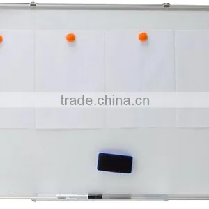 Double Sided Aluminum Frame White Board thumbnail-2
