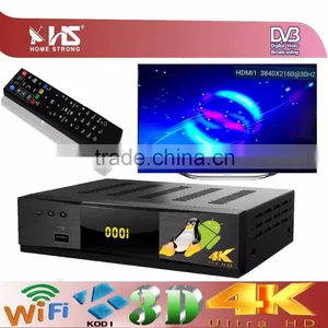 4k Satellite Receiver Set Top Box DVB-S2/T2/C Support Powervu thumbnail-1
