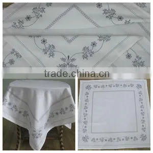 Polyester Embroidered Table Cloth thumbnail-1