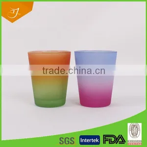2014 New Colorful Frosted Drinking Glass,Water Cup/Whiskey Cup/Tableware thumbnail-2