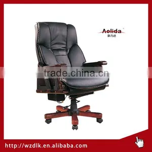 2013 New Reclining Chair/ Leather Office Massage Chair/swivel Executive Chair DLK-B006A thumbnail-1