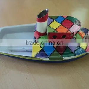 New Handpainted Tugs Steam Boat thumbnail-1