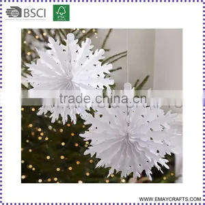 Christmas Gift Die-cut Paper Fans Home Decor Made in China thumbnail-1