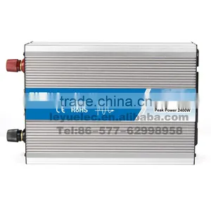 High Efficiency 1200W dc to ac 12V/24V Input Pure Sine Wave Power Inverter thumbnail-3