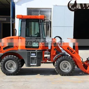CE Approved Farming Tractor Zl12 Mini Wheel Loader for Sale Supplier's Choice thumbnail-4