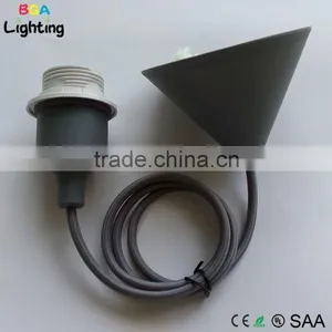 E26 Socket Simple Ceiling Lighting Rubber Coated,Colorful Suspended Lighting thumbnail-2