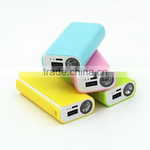 2015 Fashion 5000 Mah Power Bank With Led Light thumbnail-1