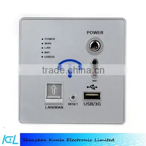 Wholesale Wall Socket USB WIFI Router WIFI AP Wireless WIFI USB Charging Panel Socket thumbnail-4