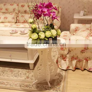 Oval Shape Eco Friendly Material Dining Table Coffee Modern thumbnail-4