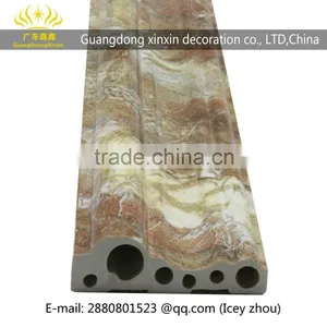 2016 Hot Sale Elegant Home Decor Interior Decorating Molding Stone Plastic Trim Moulding Line thumbnail-2