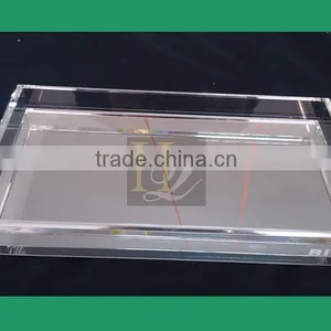 China Supplier Hot Sale Clear Acrylic Stacking Jewelry Tray Organizer thumbnail-1