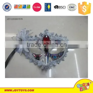Wholesale Women Fancy Party Supplies Birthday Party Toys Mask Bright Purple Party Mask thumbnail-5