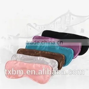 100% Pure Silk Eye Mask Shade Blinder Blindfold Goggles thumbnail-5