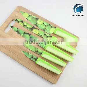 Kitchen Knife Set With Pattern thumbnail-1