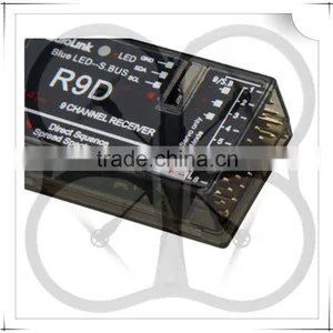 RadioLink R9D 2.4G 9CH DSSS Receiver for RC Helicopter Support S-BUS thumbnail-2