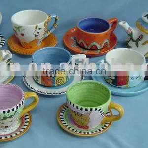 Ceramic Coffee Mug, Cup and Saucer thumbnail-1