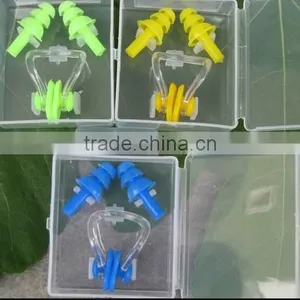 Safty Silicone Swimming Ear Plugs and Nose Clip thumbnail-4