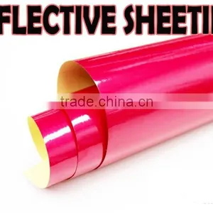 1.5CMx45.7M STICKER 1x50M 1.22x41M PET Type Acrylic Type Advertisement Grade White Reflective Sheeting Vinyl Film For Publicity thumbnail-2
