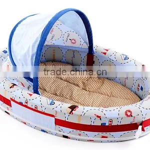 High Quality Fashion Design Baby Travel Carrier Bassinet Baby Playpen Bassinet Foam Folding Baby Bassinet thumbnail-1