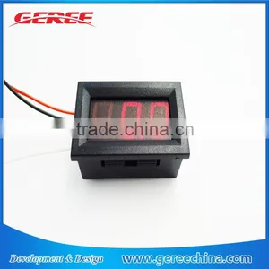 Mini DC Digital 100V 0.56" V Red Led Digital Voltmeter Voltage Panel Meter thumbnail-2