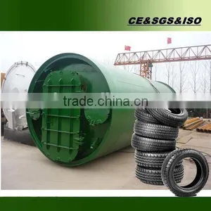 The Newest Products Waste Tire Pyrolysis Plant for Tire Oil thumbnail-3