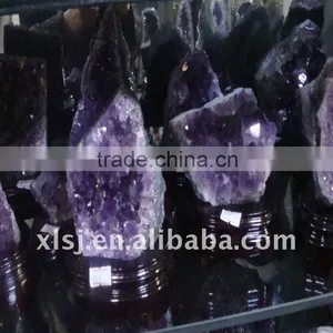 Natural Rock Mineral Specimens Amethyst Cluster thumbnail-1
