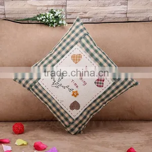 Personality Cartoon Embroidered Cushion Cover Sofa Chair Head Pillow thumbnail-2