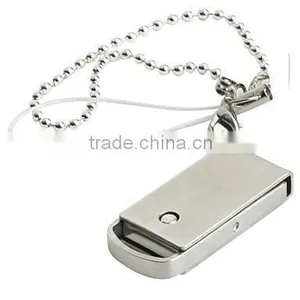 Stainless Steel Swivel Style USB Flash Drive thumbnail-1