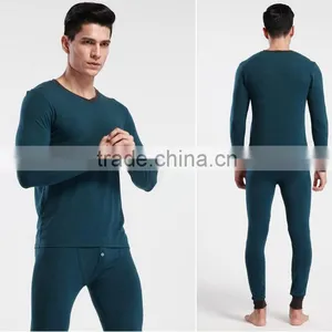 Sexy Heated Thermal Underwear Sets Thick Plus Velet Long Johns For Men,thermal Long Johns thumbnail-2