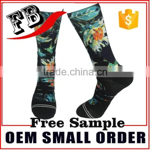 Sublimation Blank White Elite Socks thumbnail-1
