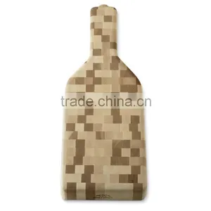 Bottle Shape Wood End Grain Cutting Boards Wholesale thumbnail-1