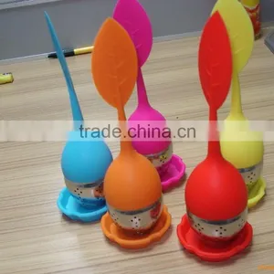 Food Grade Stainless Steel Silicone Tea-strainer thumbnail-6