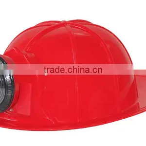NEW!Plastic Helmet Fire Helmet With Light for Adult for Roleplay Party thumbnail-4