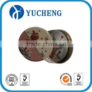 Custom Wholesale Printed Cute Round Small Cosmetic Jars Tin Can thumbnail-1
