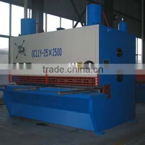 CNC Hydraulic Metal Plate Guillotine Cutting Machine, Aluminium Sheet Guillotine Shearing Machine thumbnail-4