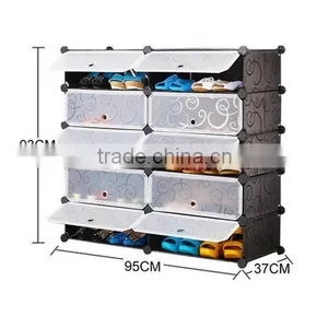 Plastic Shoe Storage Shelves Diy Shoe Racks thumbnail-2