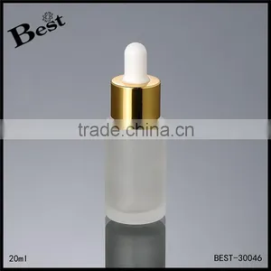 China Supplier 100ml Frosted Glass Bottle Pump Glass Bottle for Cosmetic Supplier's Choice thumbnail-5
