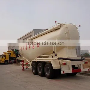 33 Cbm Bulk Cement and Particle Material Delivery Tank Semi-trailer thumbnail-1