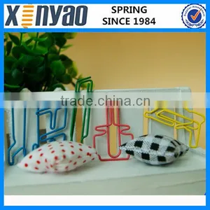 Hight Quality Promotional Gifts Colorful Custom Logo Shape Paper Clips thumbnail-3