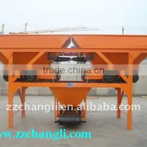 Automatic PLD800 Concrete Batching Machine, Concrete Batching Station, Aggregate Bins thumbnail-1