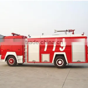 New Condition Top Sell Customized Bottom Price 8ton Sinotruk New Foam Fire Truck thumbnail-4