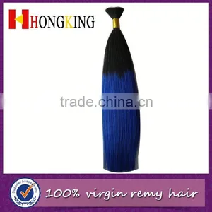 Website Human Hair Bulk From India Two Tone Color Bulk thumbnail-1