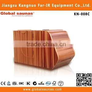 Wooden Half Body Infrared Sauna Box ZL-008(C) thumbnail-1