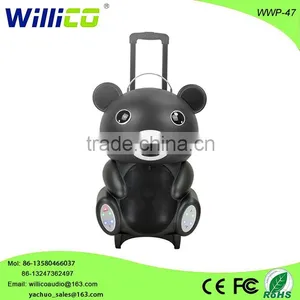 Beautiful Design Plastic Portable Speakers With Light and RC thumbnail-1