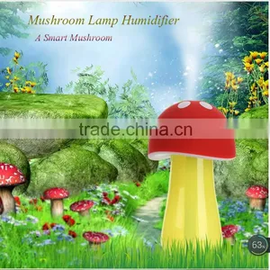 Factory Direct LED Nightlight Humidifier/air Purifier/ Mushroom Shaped Air Cleaner for Room thumbnail-1