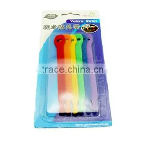 Self Adhesive Hook and Loop Cable Tie, Popular Adhesive Cable Tie thumbnail-5