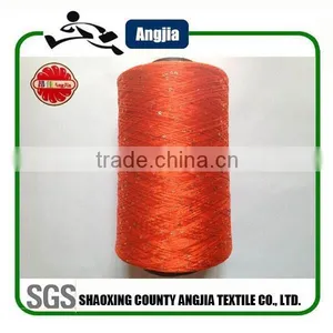 New 2MM Black Polyester Sequin Yarn for Sweater thumbnail-5