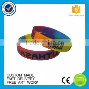 Custom Top Quality Football Silicone Wristbands thumbnail-5