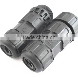 24 Poles M25 Cable to Cable Waterproof Connector for Signal Transmission thumbnail-2
